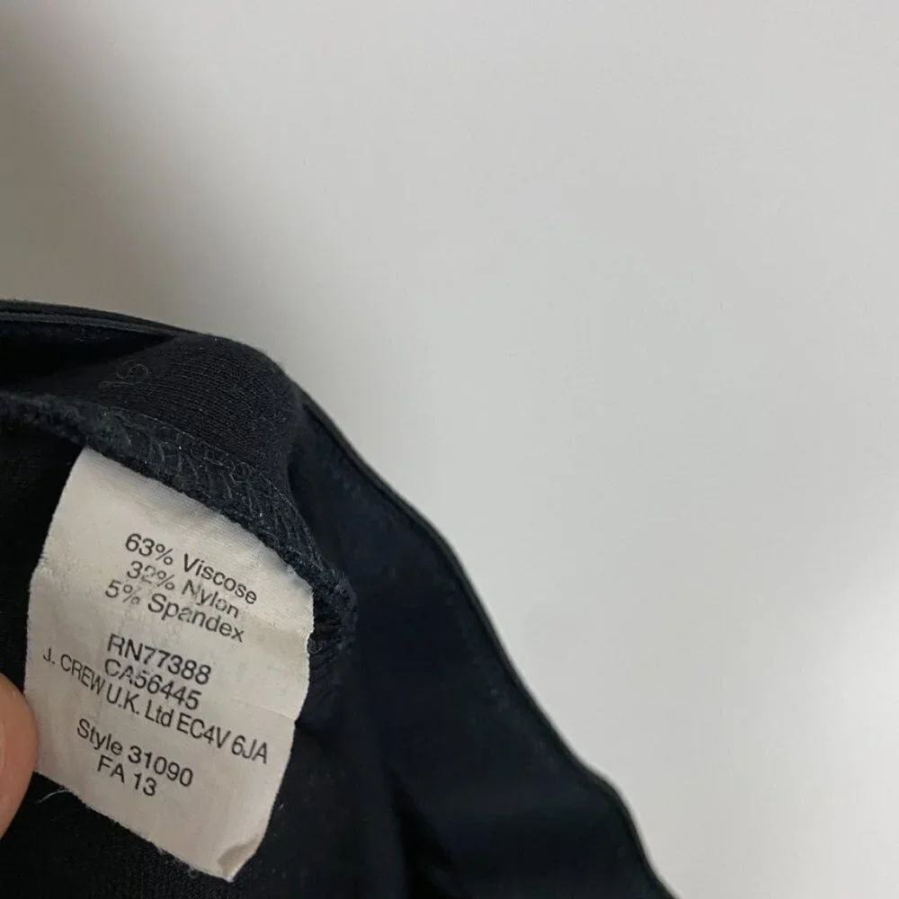 J Crew Pixie Pants Womens‎ 0 Black